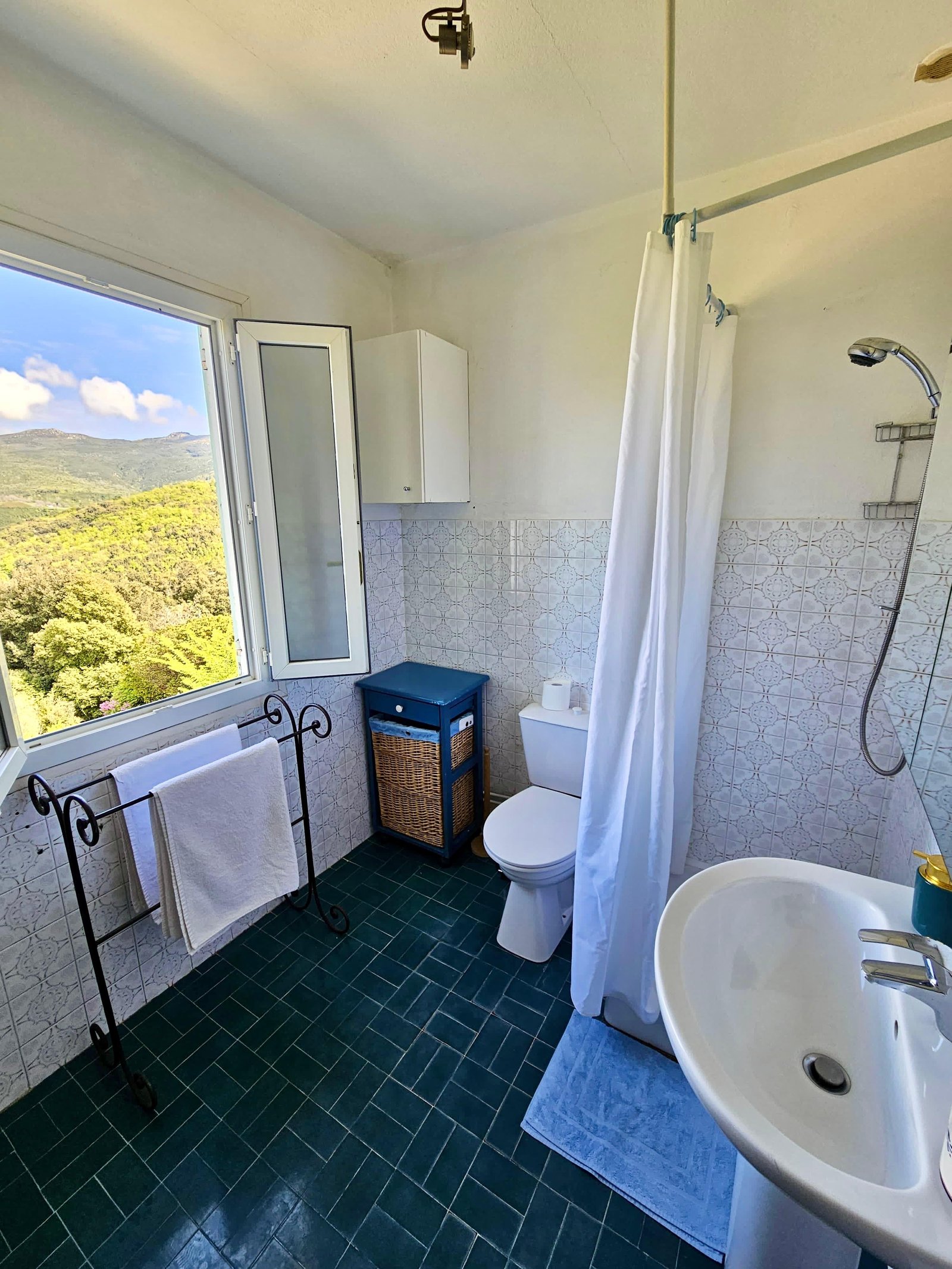 Salle de bain vue d'ensemble